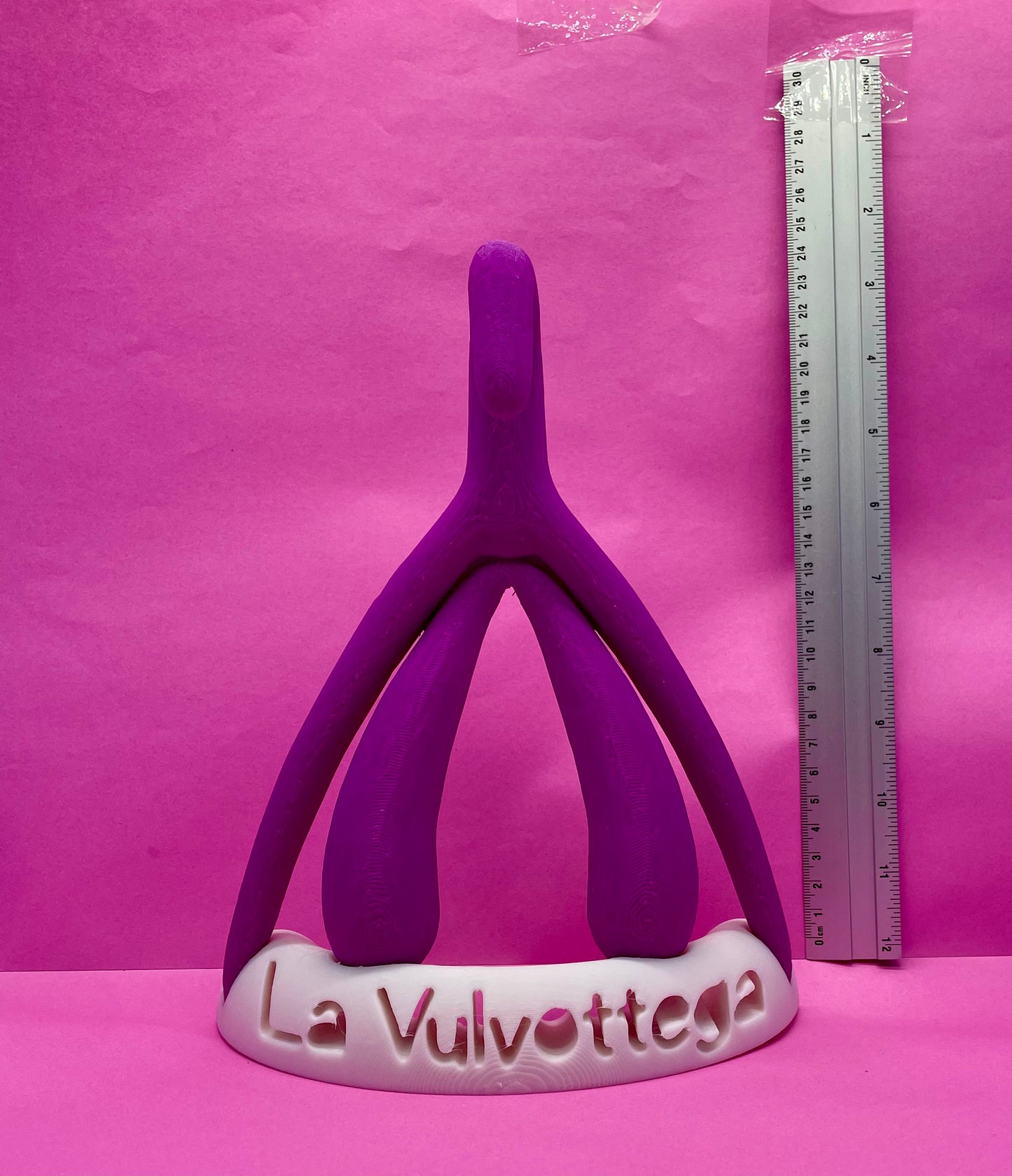 Clitoride gigante con base d'appoggio