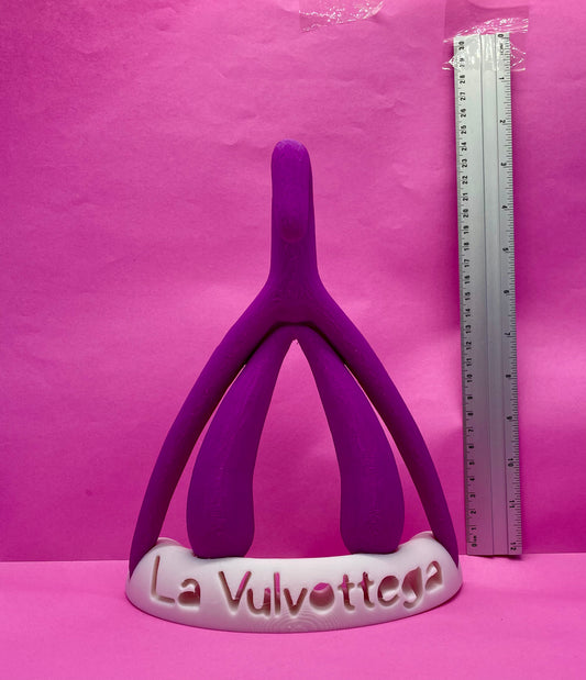 Clitoride gigante con base d'appoggio
